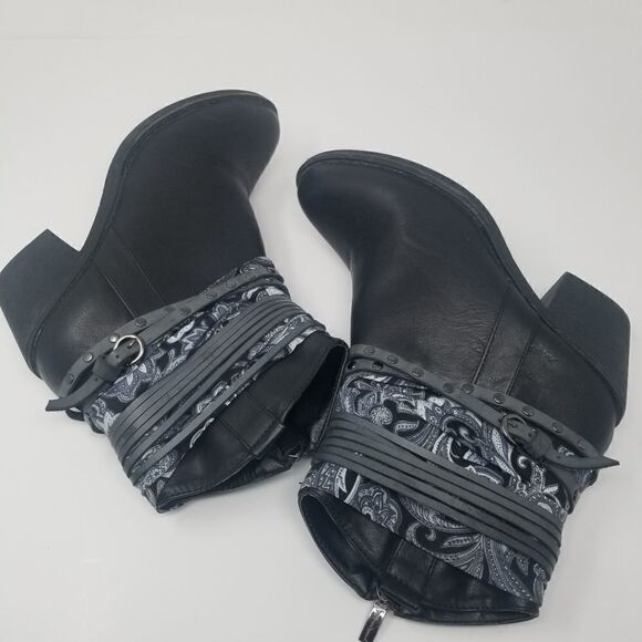 BLACK AND BLUE BREEZE ANKLE SIZE 5.5 - Picture 9 of 16